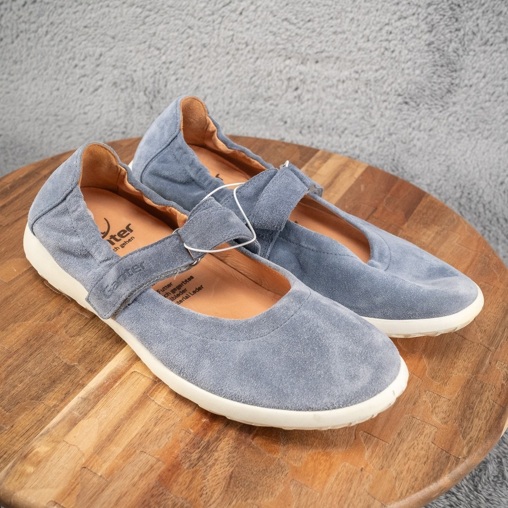 Ganter Gabby G Slipper Ballerina Halbschuhe Damen Schuhe Leder Gr. US‎ 7.5